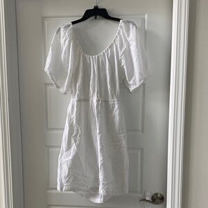 Old Navy Ivory Textured Dress